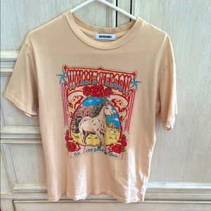 Daydreamer Beige Willie Nelson Tee